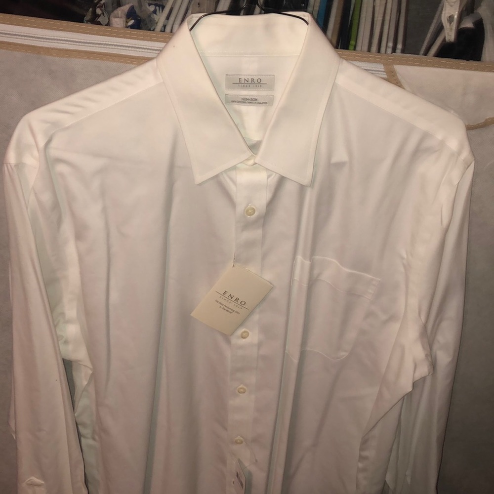 ENRO Men's Dress Shirt